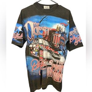Vintage Dale Earnhardt The Quest all over print tee shirt